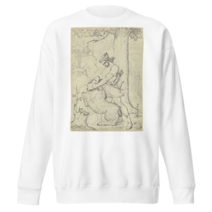 Siegfried fängt den Bären by Karl Sandhaas Sweatshirt