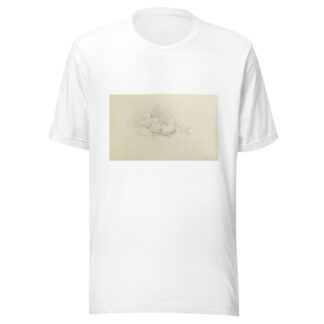 Etude pour un homme allongé de dos by Jean-Baptiste Carpeaux T-Shirt