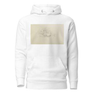 Etude pour un homme allongé de dos by Jean-Baptiste Carpeaux Hoodie