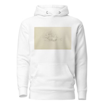 Etude pour un homme allongé de dos by Jean-Baptiste Carpeaux Hoodie