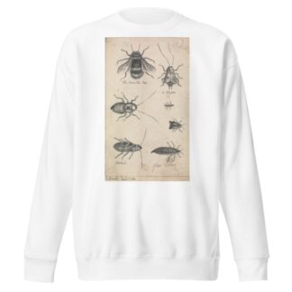 The Humble Bee and Insects by Richard Brookes Sweatshirt