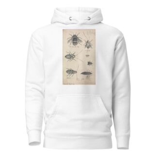 The Humble Bee and Insects by Richard Brookes Hoodie