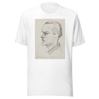 Portret kolegi Stolarczyka, studenta ASP w Krakowie. by Marian Kopf T-Shirt