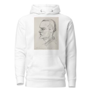 Portret kolegi Stolarczyka, studenta ASP w Krakowie. by Marian Kopf Hoodie