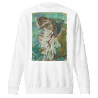 Femme s’essuyant by Edgar Degas Sweatshirt