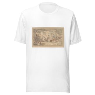 Farming scene by Thomas Rowlandson T-Shirt