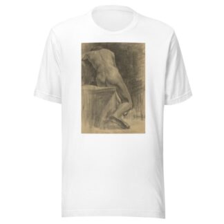 Study of a Seated Man by Emil Alexay-Olexák T-Shirt