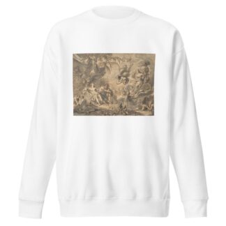 Juno on Her Chariot VIsiting a Young Woman and a Rivergod by Richard van Orley Sweatshirt