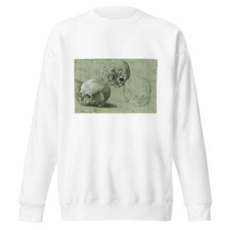 Study of Three Skulls by Anonymous Sweatshirt