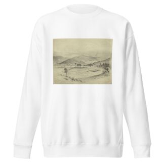 Front Royal Va.–The Union Army under Banks entering the town by Edwin Forbes Sweatshirt