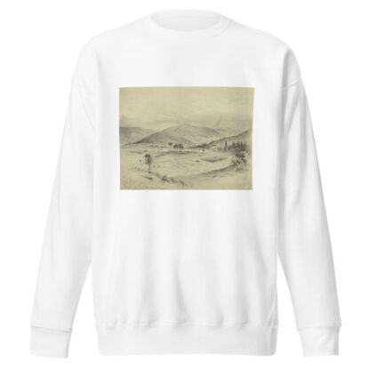 Front Royal Va.–The Union Army under Banks entering the town by Edwin Forbes Sweatshirt