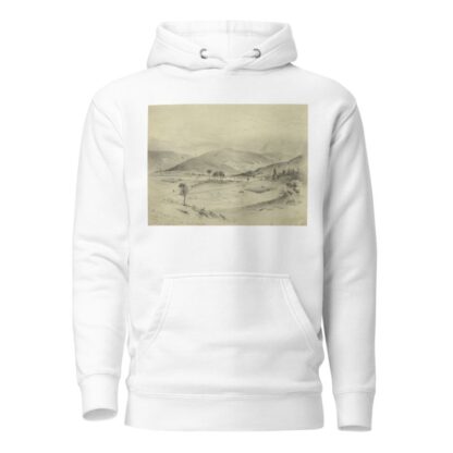 Front Royal Va.–The Union Army under Banks entering the town by Edwin Forbes Hoodie