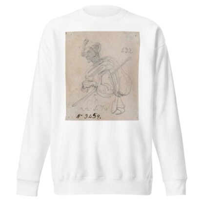Sketch from Life by Santiago Rusiñol Sweatshirt