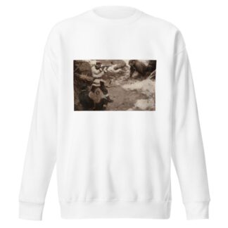 Bear Hunters by Benton Henderson Clark Sweatshirt