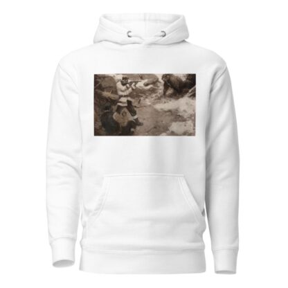 Bear Hunters by Benton Henderson Clark Hoodie