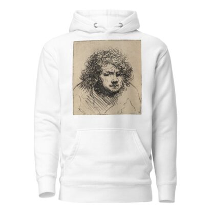 Self-Portrait: leaning forward Bust by Rembrandt van Rijn Hoodie