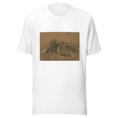 A Christmas dinner. A scene on the outer picket line by Edwin Forbes T-Shirt