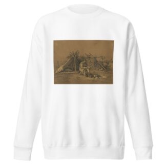 A Christmas dinner. A scene on the outer picket line by Edwin Forbes Sweatshirt