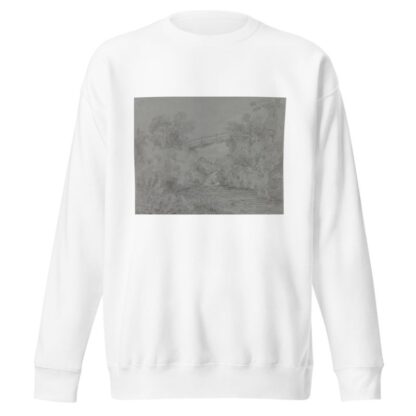 Bridge over Pool at Llanrwst by George Howland Beaumont Sweatshirt