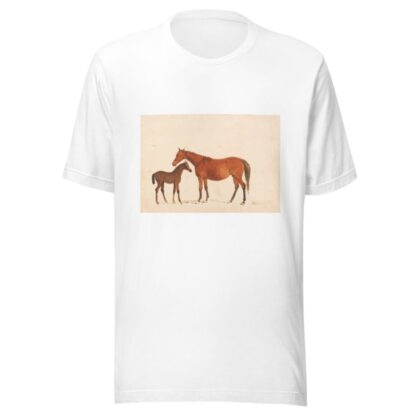 Chestnut Mare and Foal by Sawrey Gilpin T-Shirt
