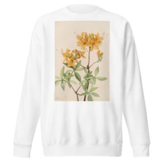 Flame Azalea by Mary Vaux Walcott Sweatshirt
