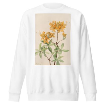 Flame Azalea by Mary Vaux Walcott Sweatshirt