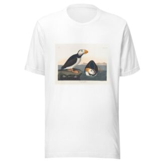 Large-billed puffin by John James Audubon T-Shirt
