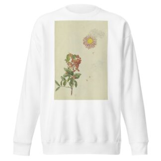 Firethorn and Chrysanthemum by Franz Theobald Horny Sweatshirt