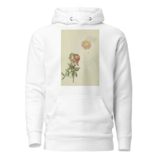 Firethorn and Chrysanthemum by Franz Theobald Horny Hoodie