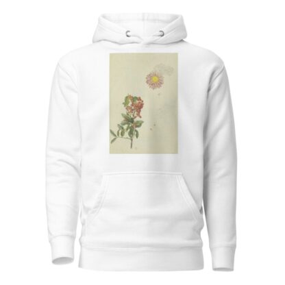 Firethorn and Chrysanthemum by Franz Theobald Horny Hoodie