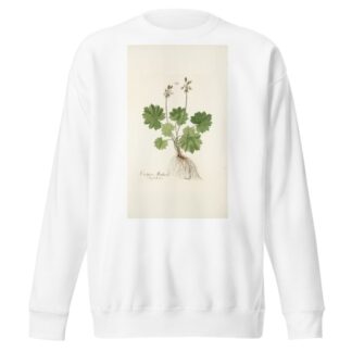Cortusa matthioli by Nikolaus Joseph Freiherr von Jacquin Sweatshirt