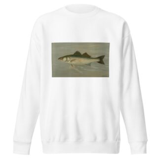 The Striped Bass, Roccus lineatus. by John L. Petrie Sweatshirt