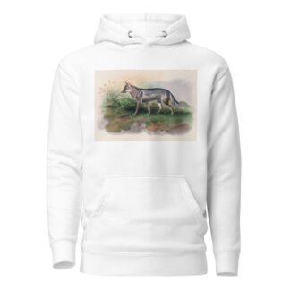 Azara’s Fox by Joseph Wolf Hoodie