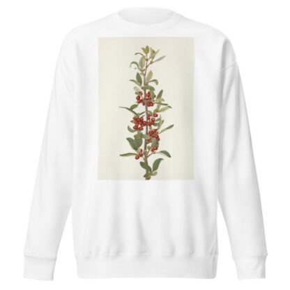 Canada Buffaloberry. Lepargyrea canadensis by Mary Vaux Walcott Sweatshirt
