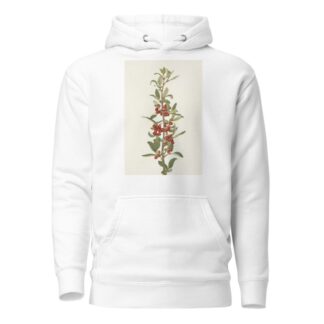 Canada Buffaloberry. Lepargyrea canadensis by Mary Vaux Walcott Hoodie
