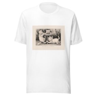 Kitties on a frolic; the new hat by Currier & Ives. T-Shirt