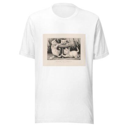 Kitties on a frolic; the new hat by Currier & Ives. T-Shirt