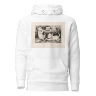 Kitties on a frolic; the new hat by Currier & Ives. Hoodie