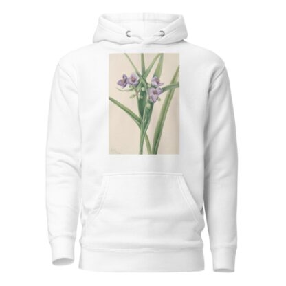 Virginia Spiderwort by Mary Vaux Walcott Hoodie