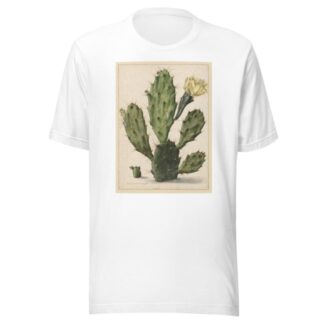 Bloeiende vijgcactus by Herman Saftleven T-Shirt