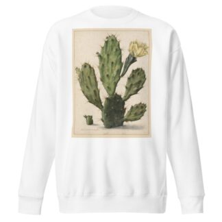 Bloeiende vijgcactus by Herman Saftleven Sweatshirt