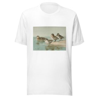 South Georgian Teal, Sharp-Winged Teal, Yellow-Billed Teal, Andean Teal by Allan Brooks T-Shirt