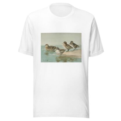 South Georgian Teal, Sharp-Winged Teal, Yellow-Billed Teal, Andean Teal by Allan Brooks T-Shirt