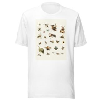 Dr. Sulzer’s Short History of Insects, Pl. 26 by Johann Heinrich Sulzer T-Shirt