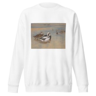 Long-tailed ducks by Archibald Thorburn Sweatshirt