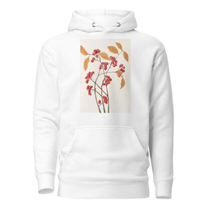 Red Chokeberry by Mary Vaux Walcott Hoodie