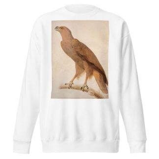 Spotted eagle by Jacques Barraband Sweatshirt