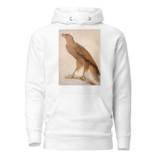 Spotted eagle by Jacques Barraband Hoodie