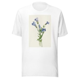 Fringed Gentian. Gentiana crinita by Mary Vaux Walcott T-Shirt