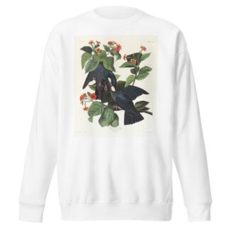 White-crowned pigeon by John James Audubon Sweatshirt